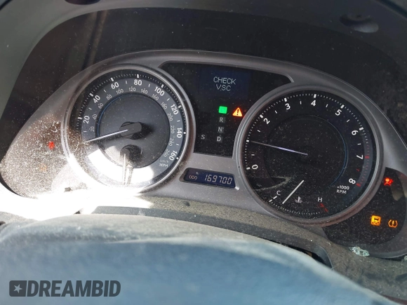 2007 Lexus IS 250 with VIN JTHBK262X72032149, listed as a IAAI auction lot 42253966 with 169,700 mi miles and . Bid and sale history available at DreamBid. Image 7.