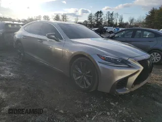 2018 Lexus LS with VIN JTHC51FF8J5001660, listed as a Copart auction lot 45281255 with 32,580 mi miles and Salvage Title. Bid and sale history available at carsss.com. Image 4.