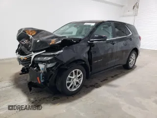 2023 Chevrolet Equinox LT with VIN 3GNAXJEG5PL253864, listed as a Copart auction lot 75645494 with 40,063 mi miles and Clean title. Bid and sale history available at DreamBid. Image 1.