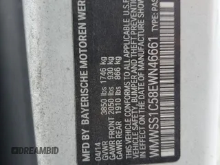 2014 MINI Paceman z VIN WMWSS1C58EWN46661, wystawiony jako Copart lot #72688514 z przebiegiem 95 432 mil mil oraz Szkoda całkowita • Salvage title. Historia ofert i sprzedaży dostępna na DreamBid. Obrazek 12.