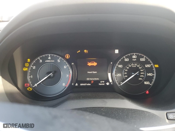 2024 Acura RDX w/Technology Package with VIN 5J8TC2H53RL015007, listed as a Copart auction lot 42805155 with 9,637 mi miles and Salvage Title. Bid and sale history available at carsss.com. Image 9.