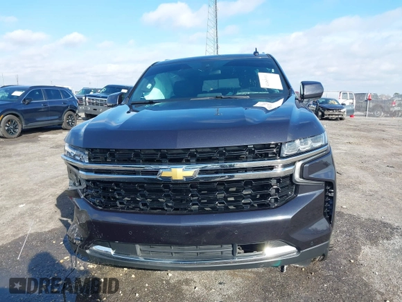 2022 Chevrolet Tahoe LS with VIN 1GNSKMKD6NR196174, listed as a IAAI auction lot 41483011 with 83,748 mi miles and . Bid and sale history available at DreamBid. Image 12.