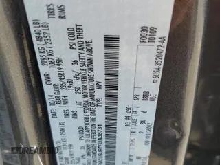 2015 Ford Escape Titanium z VIN 1FMCU9J97FUA38731, wystawiony jako Copart lot #60621085 z przebiegiem 119 704 mil mil oraz Szkoda całkowita • Salvage title. Historia ofert i sprzedaży dostępna na DreamBid. Obrazek 13.