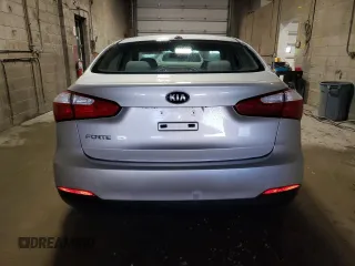 2014 Kia Forte LX with VIN KNAFX4A64E5243348, listed as a Copart auction lot 51270605 with 110,241 mi miles and Salvage Title. Bid and sale history available at DreamBid. Image 6.