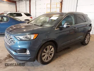 2019 Ford Edge Titanium with VIN 2FMPK4K99KBB95489, listed as a IAAI auction lot 41660757 with 60,286 mi miles. Bid and sale history available at carsss.com. Image 17.