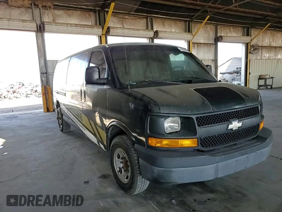 2004 Chevrolet Express Cargo Van with VIN 1GCGG29V741185720, listed as a Copart auction lot 47663105 with 349,215 mi miles and Salvage Title. Bid and sale history available at carsss.com. Image 12.