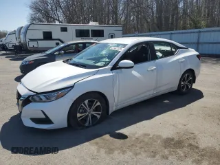 2021 Nissan Sentra SV z VIN 3N1AB8CV0MY226154, wystawiony jako Copart lot #51447225 z przebiegiem 31 292 mil mil oraz Szkoda całkowita • Salvage title. Historia ofert i sprzedaży dostępna na DreamBid. Obrazek 1.