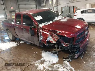 2018 Ram 1500 Tradesman with VIN 1C6RR7FT2JS284980, listed as a IAAI auction lot 41609077 with 103,056 mi miles and . Bid and sale history available at DreamBid. Image 1.