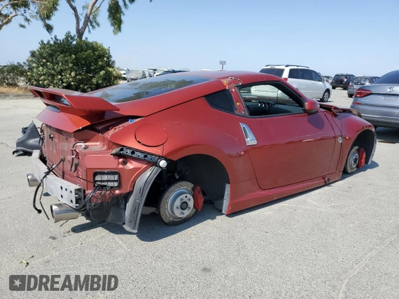 2013 Nissan 370Z Touring z VIN JN1AZ4EHXDM383169, wystawiony jako Copart lot #59787045 z przebiegiem 76 601 mil mil oraz Szkoda całkowita • Salvage title. Historia ofert i sprzedaży dostępna na DreamBid. Obrazek 3.
