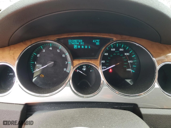 2011 Buick Enclave CXL-2 with VIN 5GAKRCEDXBJ197740, listed as a Copart auction lot 47775945 with 174,094 mi miles and Clean Title. Bid and sale history available at carsss.com. Image 9.