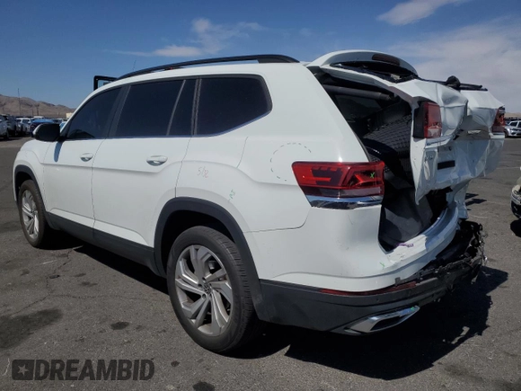 2022 Volkswagen Atlas SE z VIN 1V2WR2CAXNC541044, wystawiony jako Copart lot #54201345 z przebiegiem 65 386 mil mil oraz Szkoda całkowita • Salvage title. Historia ofert i sprzedaży dostępna na DreamBid. Obrazek 2.