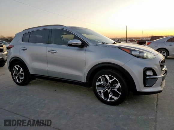 2022 Kia Sportage EX with VIN KNDPN3AC8N7955332, listed as a Copart auction lot 47824755 with 25,544 mi miles and Salvage title. Bid and sale history available at DreamBid. Image 4.