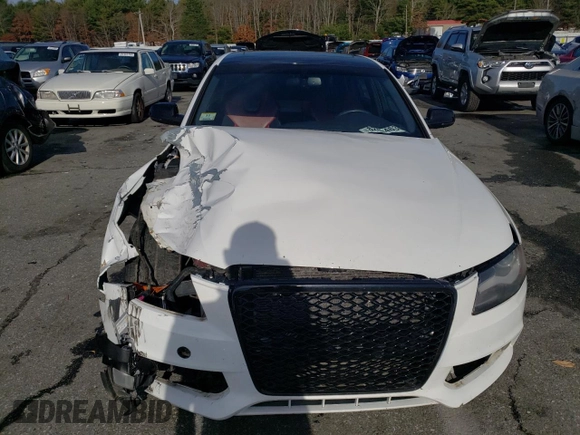 2012 Audi S4 Prestige with VIN WAUKGAFL7CA100121, listed as a Copart auction lot 82424634 with 121,925 mi miles and Clean Title. Bid and sale history available at carsss.com. Image 5.