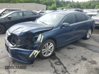 2020 Volkswagen Passat SE with VIN 1VWWA7A34LC012371, listed as a Copart auction lot 58797165 with 75,275 mi miles and Salvage title. Bid and sale history available at DreamBid. Image 1.