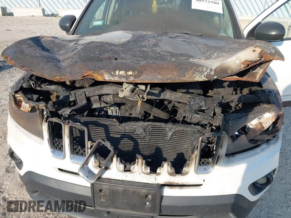 2014 Jeep Compass Sport with VIN 1C4NJDBB3ED892141, listed as a IAAI auction lot 40572980 with 95,826 mi miles. Bid and sale history available at carsss.com. Image 6.