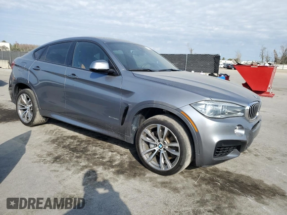 2016 BMW X6 xDrive50i with VIN 5UXKU6C5XG0R34151, listed as a Copart auction lot 44387725 with 158,088 mi miles and Clean Title. Bid and sale history available at carsss.com. Image 4.