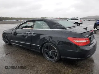 2011 Mercedes-Benz E-Class E 550 with VIN WDDKK7CF8BF129198, listed as a Copart auction lot 50033575 with 0 mi miles and Salvage Title. Bid and sale history available at carsss.com. Image 2.