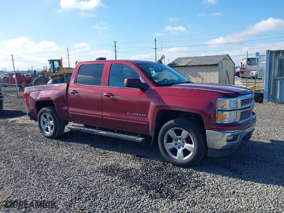 2015 Chevrolet Silverado 1500 LT with VIN 3GCUKREC0FG263001, listed as a IAAI auction lot 41735790 with 266,727 mi miles. Bid and sale history available at carsss.com. Image 1.