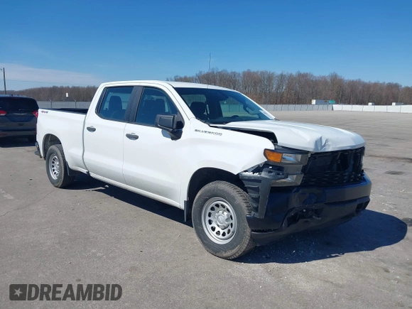 2021 Chevrolet Silverado 1500 Work Truck with VIN 1GCUYAEF3MZ383754, listed as a IAAI auction lot 41802515 with 95,235 mi miles and . Bid and sale history available at DreamBid. Image 1.