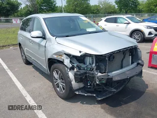 2020 Infiniti QX60 Luxe with VIN 5N1DL0MNXLC533955, listed as a IAAI auction lot 42439704 with 92,007 mi miles and . Bid and sale history available at DreamBid. Image 1.