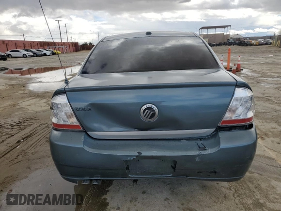 2009 Mercury Sable with VIN 1MEHM40W19G633435, listed as a Copart auction lot 49274275 with 172,223 mi miles and Salvage title. Bid and sale history available at DreamBid. Image 6.
