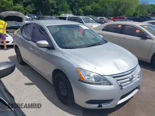 2015 Nissan Sentra SR with VIN 3N1AB7AP3FY243094, listed as a IAAI auction lot 42223413 with 161,611 mi miles and . Bid and sale history available at DreamBid. Image 1.