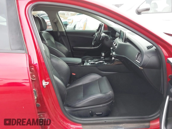 2019 Kia Stinger with VIN KNAE15LA1K6056093, listed as a IAAI auction lot 41620911 with 99,295 mi miles and . Bid and sale history available at DreamBid. Image 5.