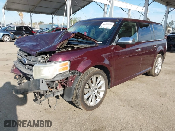 2011 Ford Flex Limited with VIN 2FMGK5DC7BBD02554, listed as a IAAI auction lot 41855252 with 149,628 mi miles. Bid and sale history available at carsss.com. Image 17.
