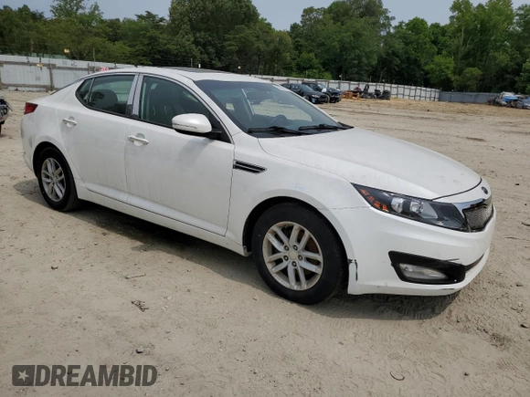 2012 Kia Optima LX z VIN KNAGM4A74C5296344, wystawiony jako Copart lot #58660875 z przebiegiem 151 386 mil mil oraz Szkoda całkowita • Salvage title. Historia ofert i sprzedaży dostępna na DreamBid. Obrazek 4.
