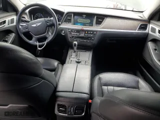 2015 Hyundai Genesis 5.0L with VIN KMHGN4JF6FU015660, listed as a Copart auction lot 51577055 with 132,891 mi miles and Clean Title. Bid and sale history available at carsss.com. Image 8.
