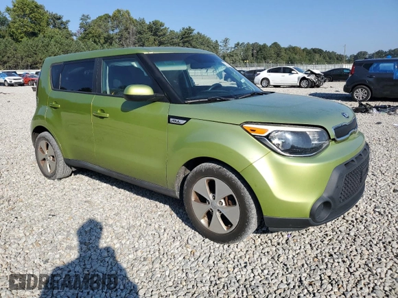 2016 Kia Soul with VIN KNDJN2A26G7838729, listed as a Copart auction lot 75410954 with 81,947 mi miles and Salvage Title. Bid and sale history available at carsss.com. Image 4.