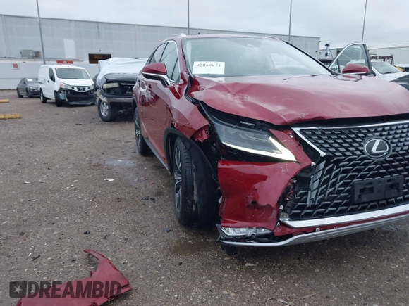 2022 Lexus RX 350 with VIN 2T2HZMAA8NC225184, listed as a IAAI auction lot 42080674 with 51,921 mi miles and . Bid and sale history available at DreamBid. Image 6.