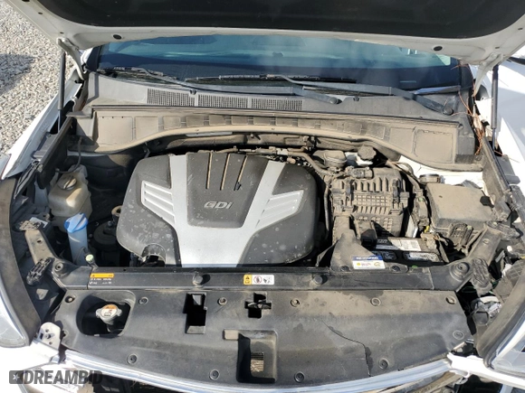 2013 Hyundai Santa Fe Limited with VIN KM8SR4HF4DU033706, listed as a Copart auction lot 45196185 with 92,100 mi miles and Salvage Title. Bid and sale history available at carsss.com. Image 11.
