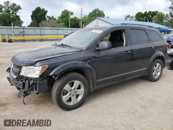 2012 Dodge Journey SXT z VIN 3C4PDCBG2CT314562, wystawiony jako Copart lot #57500195 z przebiegiem 156 319 mil mil oraz Szkoda całkowita • Salvage title. Historia ofert i sprzedaży dostępna na DreamBid. Obrazek 1.