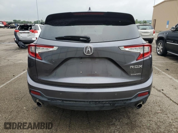 2020 Acura RDX Advance z VIN 5J8TC2H7XLL016471, wystawiony jako Copart lot #60913445 z przebiegiem 79 203 mil mil oraz Szkoda całkowita • Salvage title. Historia ofert i sprzedaży dostępna na DreamBid. Obrazek 6.