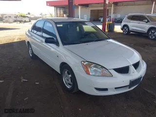 2004 Mitsubishi Lancer ES with VIN JA3AJ26E14U065498, listed as a IAAI auction lot 41887945 with 142,632 mi miles. Bid and sale history available at carsss.com. Image 1.