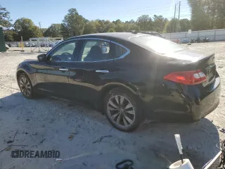 2012 Infiniti M37 with VIN JN1BY1AR3CM393352, listed as a Copart auction lot 76576554 with 228,800 mi miles and Salvage Title. Bid and sale history available at carsss.com. Image 2.