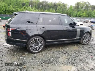 2020 Land Rover Range Rover Autobiography with VIN SALGV5SE1LA585829, listed as a Copart auction lot 54147064 with 83,016 mi miles and Salvage title. Bid and sale history available at DreamBid. Image 3.