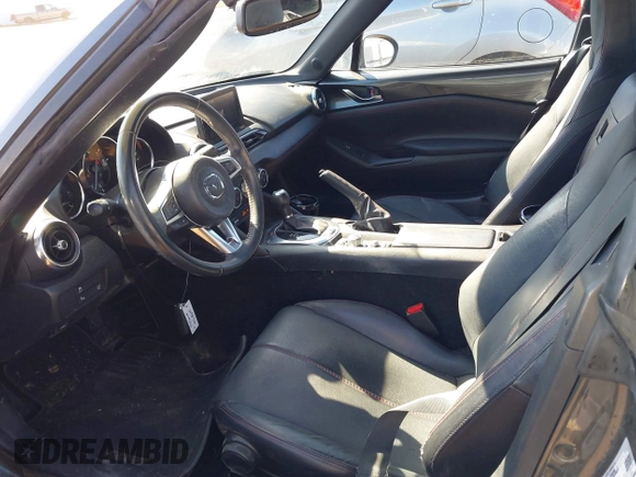 2018 Mazda MX-5 Miata RF Grand Touring with VIN JM1NDAM76J0203600, listed as a IAAI auction lot 41850985 with 89,552 mi miles. Bid and sale history available at carsss.com. Image 5.