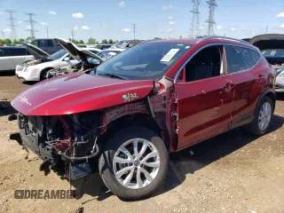 2022 Nissan Rogue Sport SV with VIN JN1BJ1BWXNW470816, listed as a Copart auction lot 55960104 with 38,655 mi miles and Salvage Title. Bid and sale history available at carsss.com. Image 1.