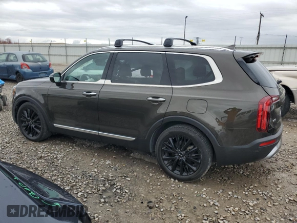 2020 Kia Telluride SX z VIN 5XYP5DHC2LG045185, wystawiony jako Copart lot #55133375 z przebiegiem 106 324 mil mil oraz Szkoda całkowita • Salvage title. Historia ofert i sprzedaży dostępna na DreamBid. Obrazek 2.