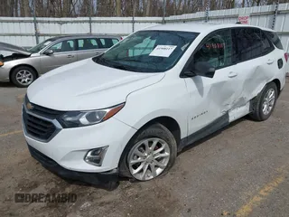 2018 Chevrolet Equinox LS with VIN 2GNAXHEVXJ6127471, listed as a IAAI auction lot 41908117 with 55,695 mi miles and . Bid and sale history available at DreamBid. Image 2.
