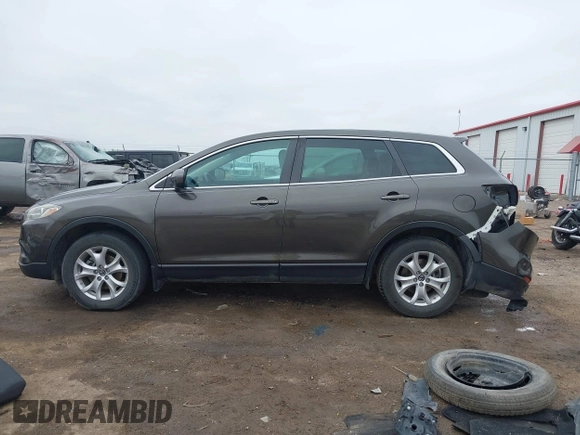 2015 Mazda CX-9 Touring with VIN JM3TB2CA5F0469348, listed as a IAAI auction lot 41516084 with 134,460 mi miles. Bid and sale history available at carsss.com. Image 15.