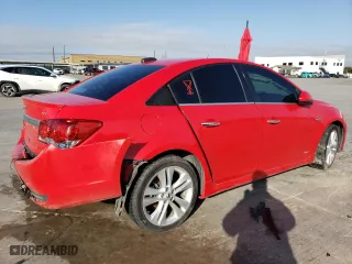 2015 Chevrolet Cruze LTZ with VIN 1G1PG5SB1F7173749, listed as a Copart auction lot 85384724 with 97,315 mi miles and Salvage Title. Bid and sale history available at carsss.com. Image 3.