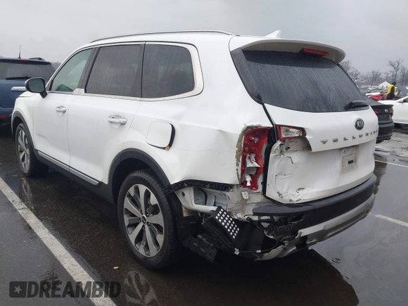 2020 Kia Telluride S with VIN 5XYP6DHC4LG065015, listed as a IAAI auction lot 41047486 with 72,851 mi miles and . Bid and sale history available at DreamBid. Image 3.