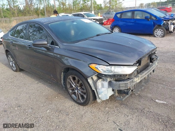 2017 Ford Fusion SE with VIN 3FA6P0HD7HR239754, listed as a IAAI auction lot 41876775 with 144,373 mi miles. Bid and sale history available at carsss.com. Image 1.