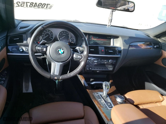 2017 BMW X4 xDrive28i with VIN 5UXXW3C32H0T79582, listed as a Copart auction lot 70948752 with 83,593 mi miles. Bid and sale history available at carsss.com. Image 8.