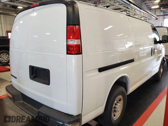 2019 Chevrolet Express Cargo with VIN 1GCZGGFG9K1202459, listed as a IAAI auction lot 42846793 with 149,357 mi miles and . Bid and sale history available at DreamBid. Image 20.