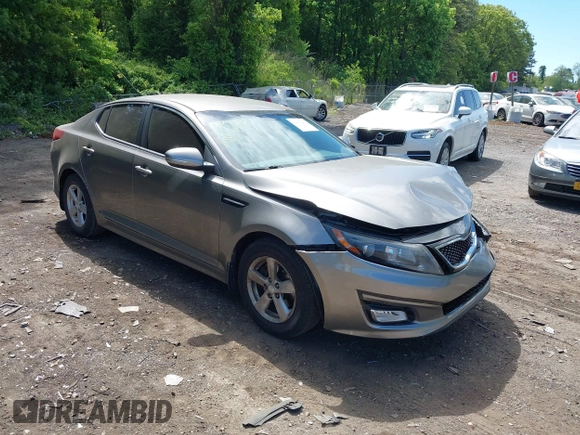2015 Kia Optima LX z VIN 5XXGM4A76FG518823, wystawiony jako IAAI lot #42294278 z przebiegiem 58 551 mil mil oraz . Historia ofert i sprzedaży dostępna na DreamBid. Obrazek 1.
