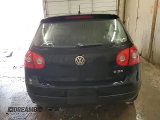 2007 Volkswagen Rabbit with VIN WVWBR71K27W229441, listed as a Copart auction lot 87261284 with 135,955 mi miles and Salvage Title. Bid and sale history available at carsss.com. Image 6.